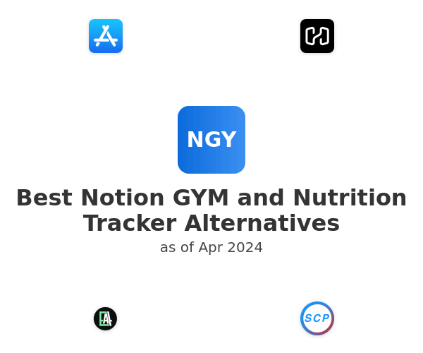 Best Notion GYM and Nutrition Tracker Alternatives