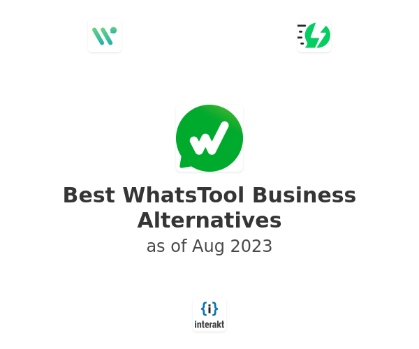 Best WhatsTool Business Alternatives