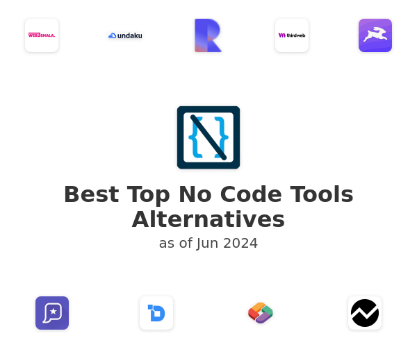 Best Top No Code Tools Alternatives