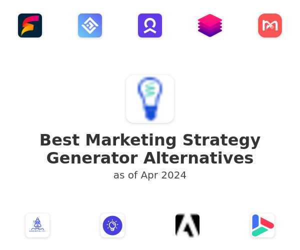 Best Marketing Strategy Generator Alternatives
