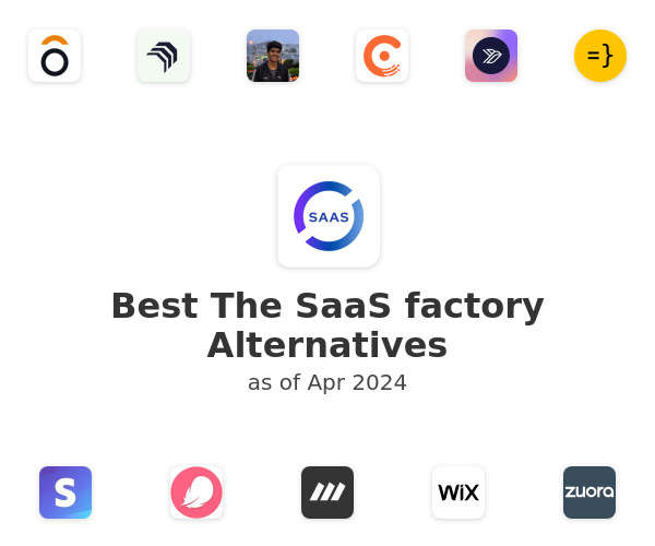 Best The SaaS factory Alternatives
