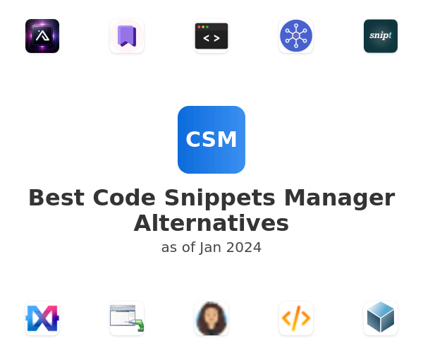 Best Code Snippets Manager Alternatives