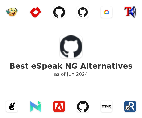Best eSpeak NG Alternatives