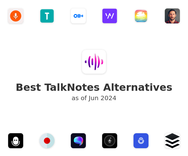 Best TalkNotes Alternatives