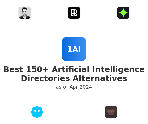 Best 150+ Artificial Intelligence Directories Alternatives