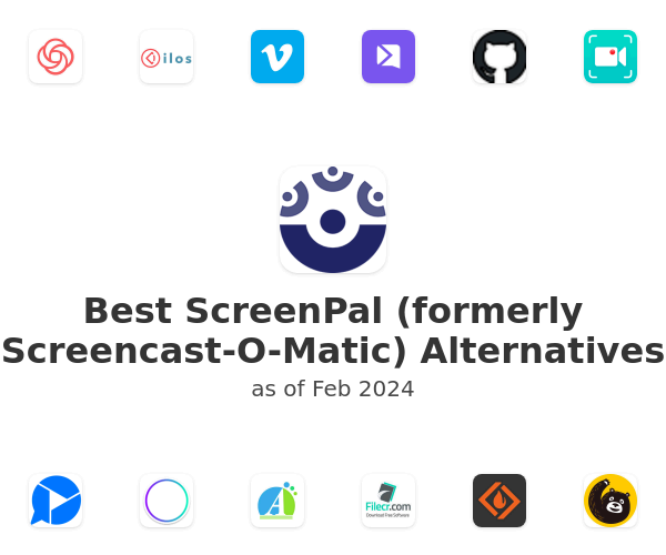 Best ScreenPal (formerly Screencast-O-Matic) Alternatives