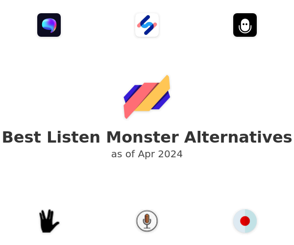 Best Listen Monster Alternatives