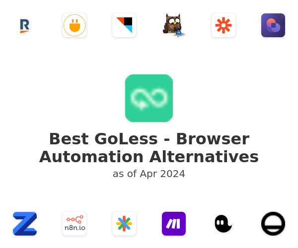Best GoLess - Browser Automation Alternatives