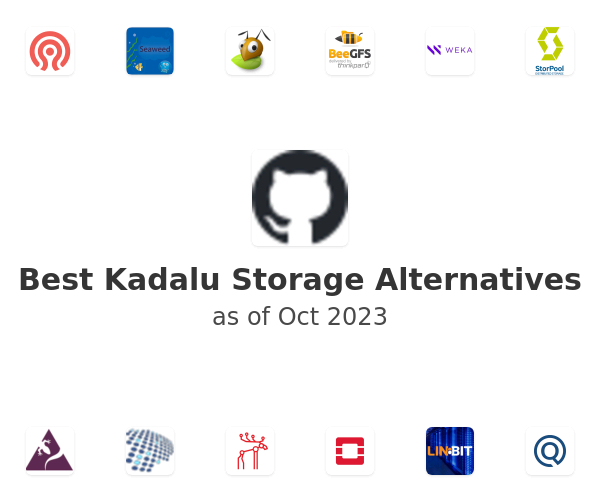 Best Kadalu Storage Alternatives