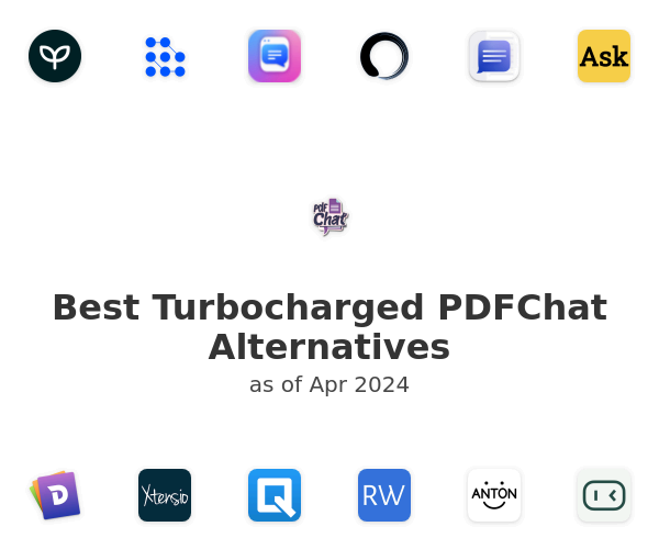 Best Turbocharged PDFChat Alternatives