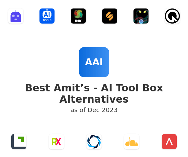 Best Amit’s - AI Tool Box Alternatives