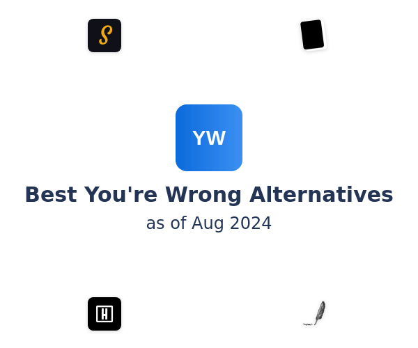 Best You're Wrong Alternatives