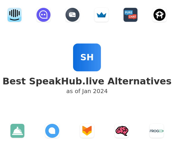 Best SpeakHub.live Alternatives