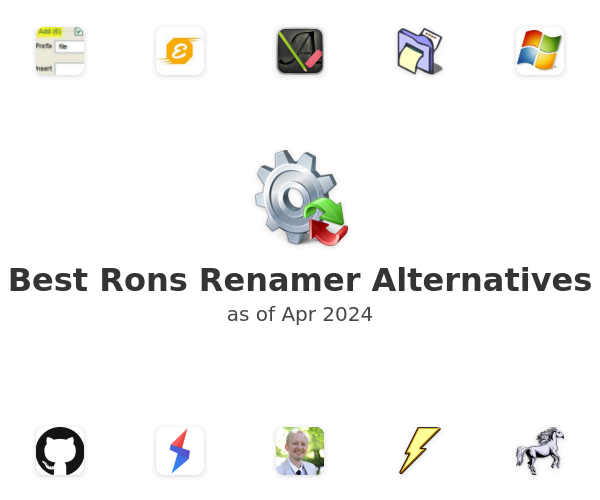 Best Rons Renamer Alternatives