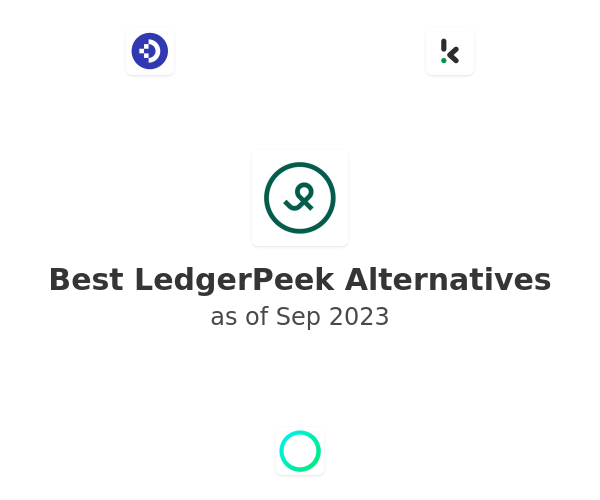 Best LedgerPeek Alternatives