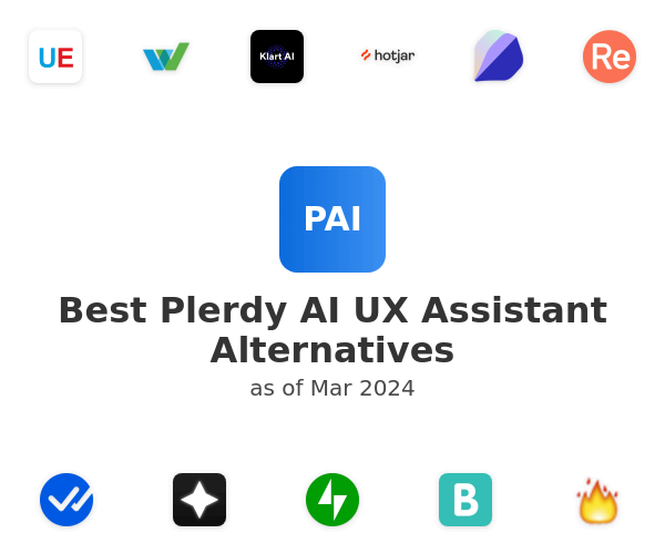 Best Plerdy AI UX Assistant Alternatives