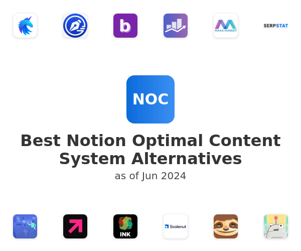 Best Notion Optimal Content System Alternatives