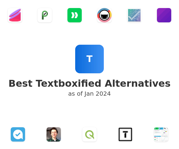 Best Textboxified Alternatives