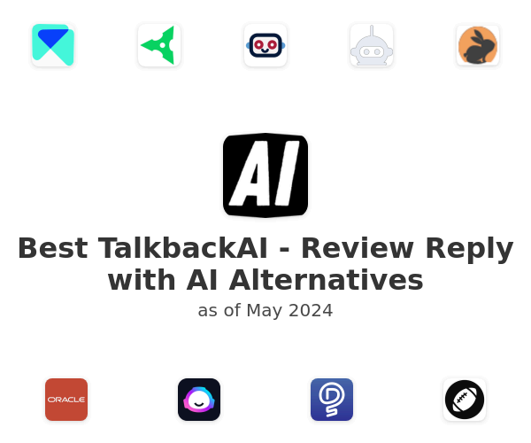 Best TalkbackAI - Review Reply with AI Alternatives