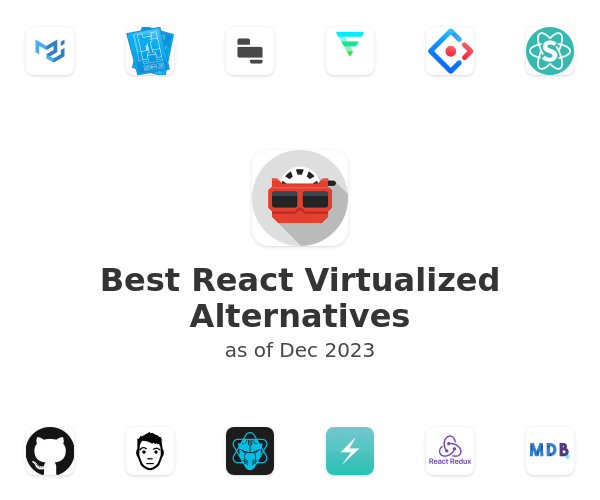 Best React Virtualized Alternatives