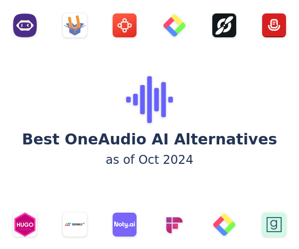 Best OneAudio AI Alternatives