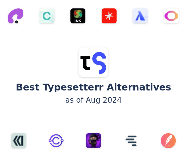Best Typesetterr Alternatives