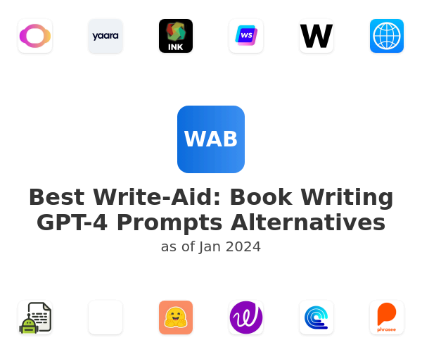 Best Write-Aid: Book Writing GPT-4 Prompts Alternatives