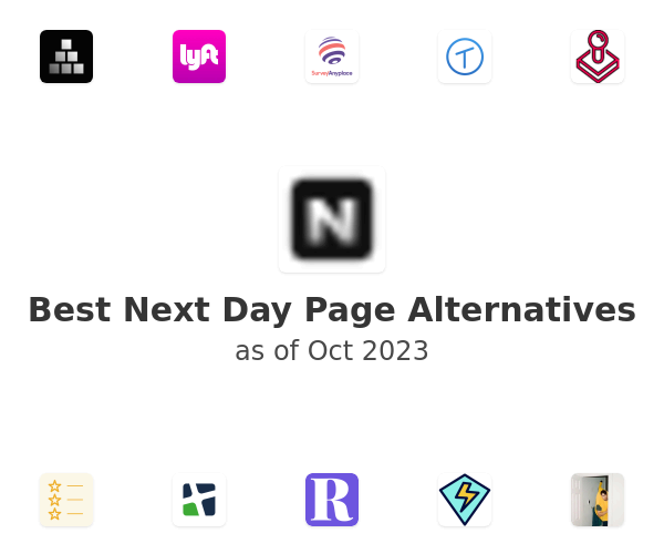 Best Next Day Page Alternatives