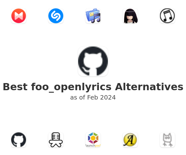 Best foo_openlyrics Alternatives