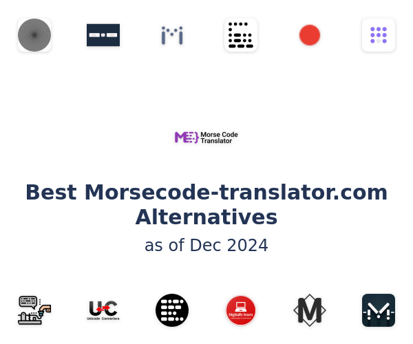 Best Morsecode-translator.com Alternatives