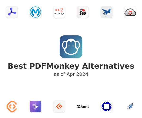 Best PDFMonkey Alternatives