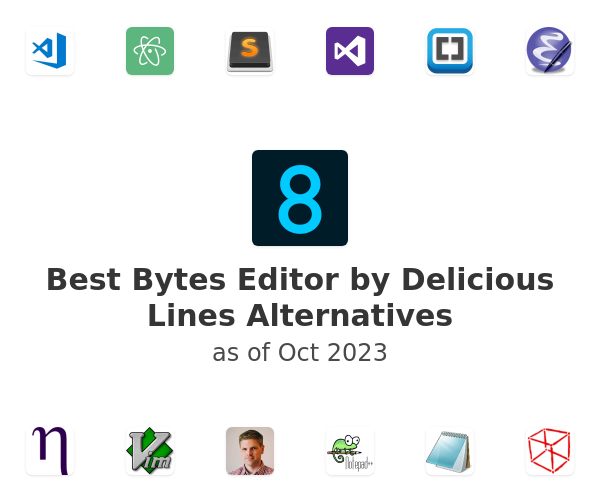 Best Bytes Editor by Delicious Lines Alternatives