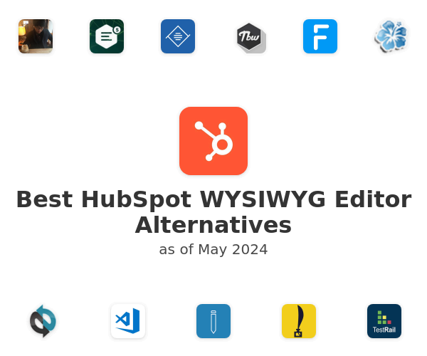 Best HubSpot WYSIWYG Editor Alternatives