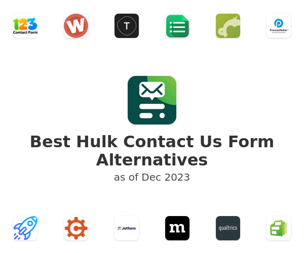Best Hulk Contact Us Form Alternatives