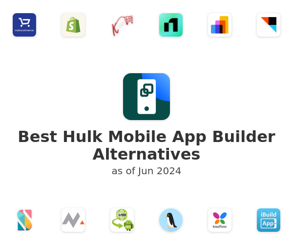 Best Hulk Mobile App Builder Alternatives