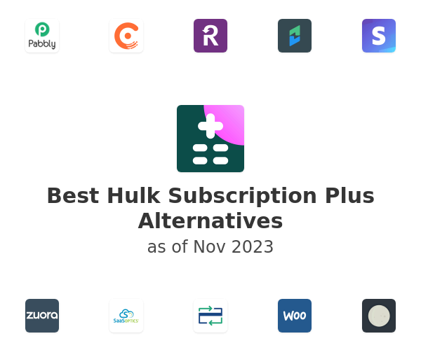 Best Hulk Subscription Plus Alternatives