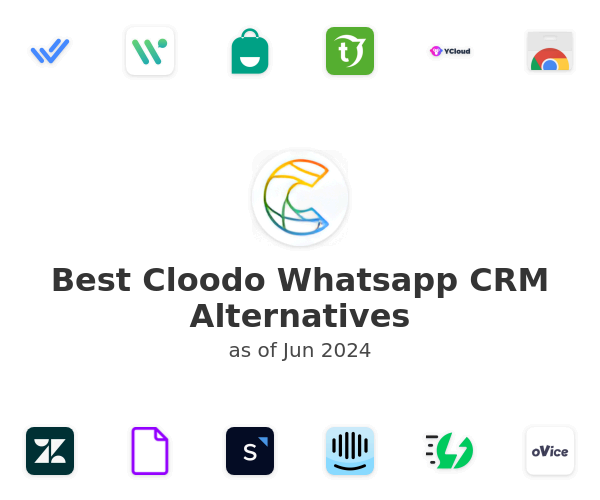 Best Cloodo Whatsapp CRM Alternatives