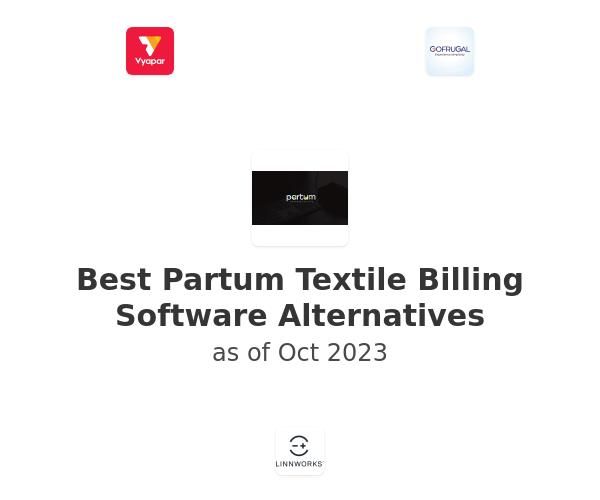 Best Partum Textile Billing Software Alternatives