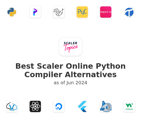 Best Scaler Online Python Compiler Alternatives