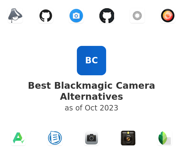 Best Blackmagic Camera Alternatives
