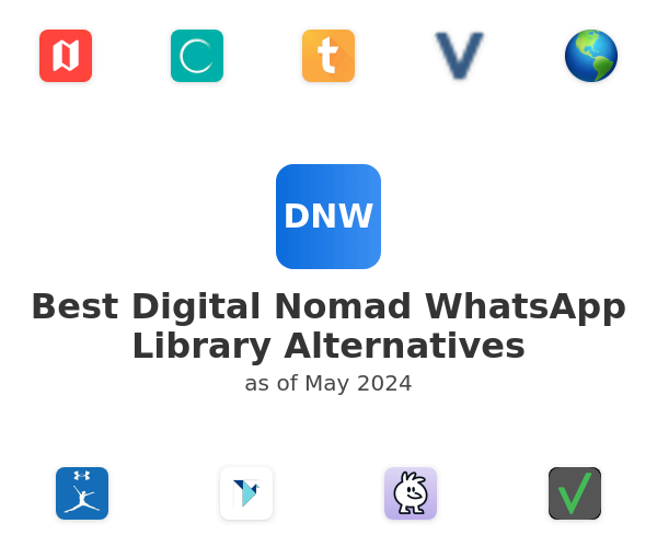 Best Digital Nomad WhatsApp Library Alternatives