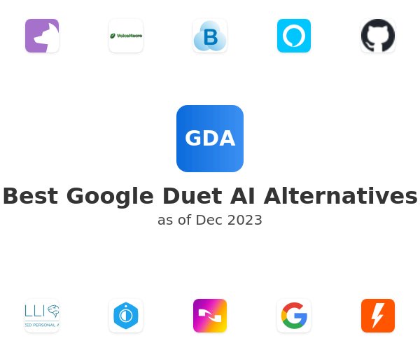 Best Google Duet AI Alternatives
