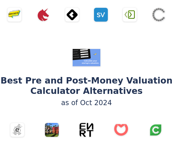 Best Pre and Post-Money Valuation Calculator Alternatives