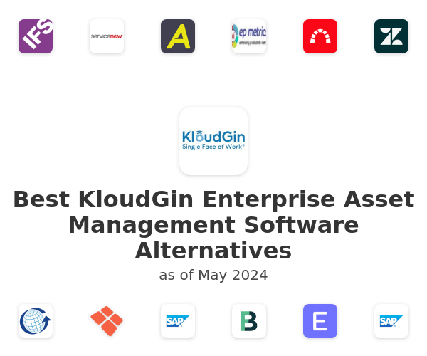 Best KloudGin Enterprise Asset Management Software Alternatives