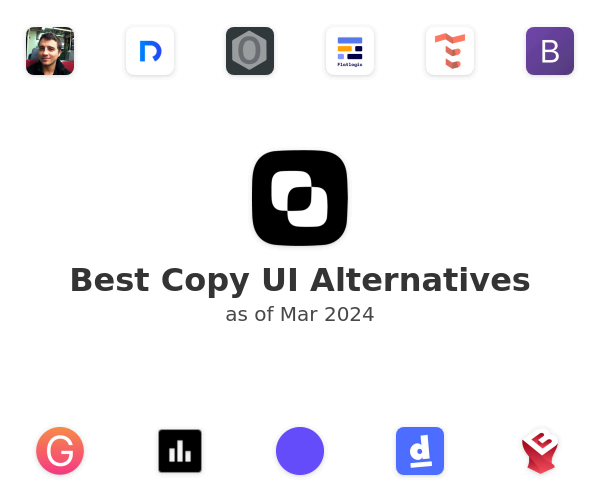 Best Copy UI Alternatives