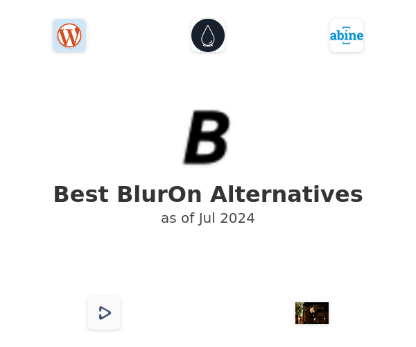 Best BlurOn Alternatives