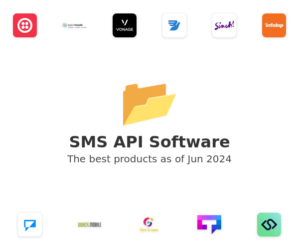 The best SMS API products