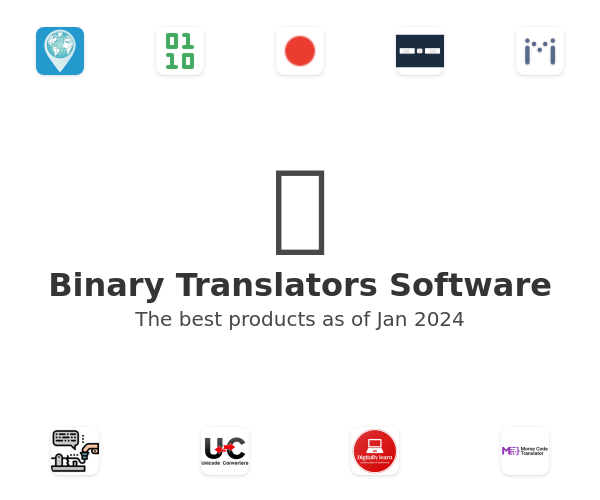 The best Binary Translators products