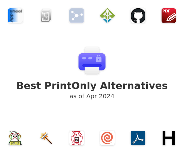Best PrintOnly Alternatives