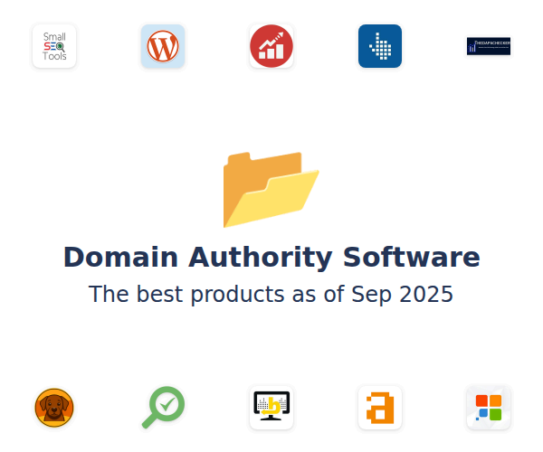 The best Domain Authority products